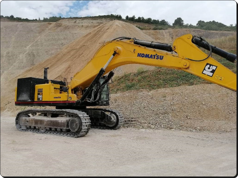 Catálogo de pecas Komatsu - PC750SE-6K - escavad. de esteira