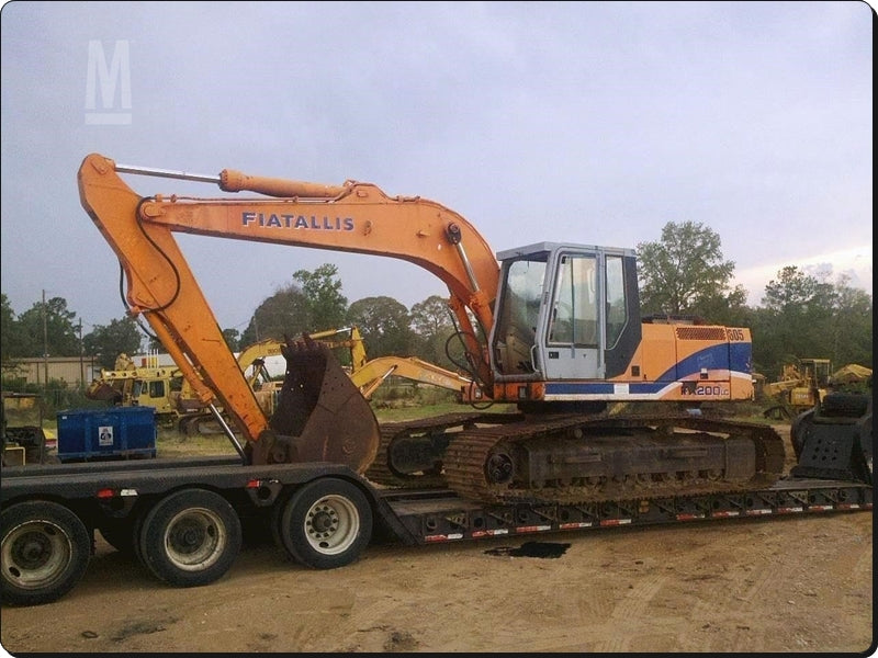 catalago de pecas escavadeiras FX200LC fiat allis
