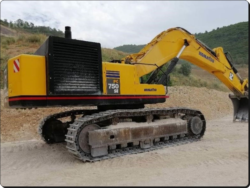 Catálogo de pecas Komatsu PC750SE-6K-01 -escavad. de esteira