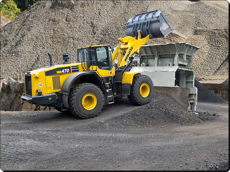 MANUAL DE SERVIÇO KOMATSU - WA470-7 - RETROESCAVDEIRA
