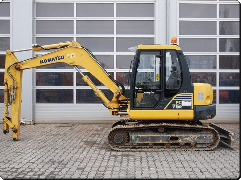 Catálogo de pecas Komatsu - PC75R-2 - escavad. de esteira