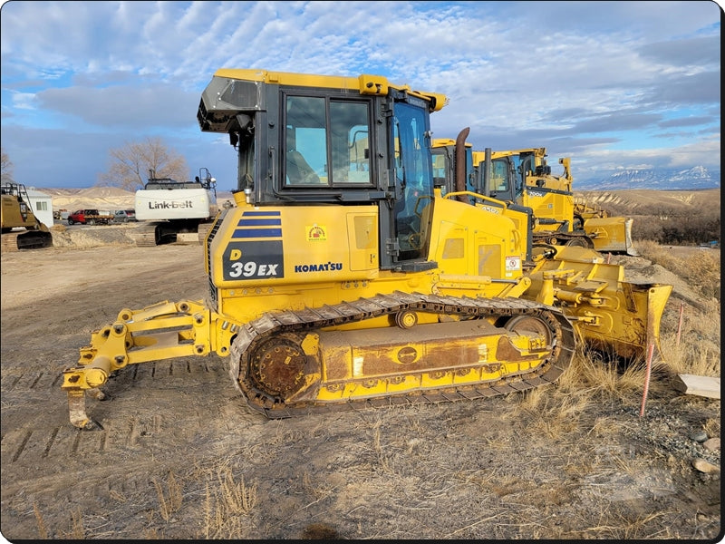 MANUAL DE SERVIÇO KOMATSU - D39EX-23\D39PX-23 - BULLDOZER