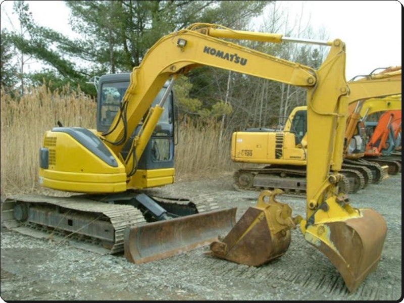 Catálogo de pecas Komatsu - PC75UD-2 - escavad. de esteira