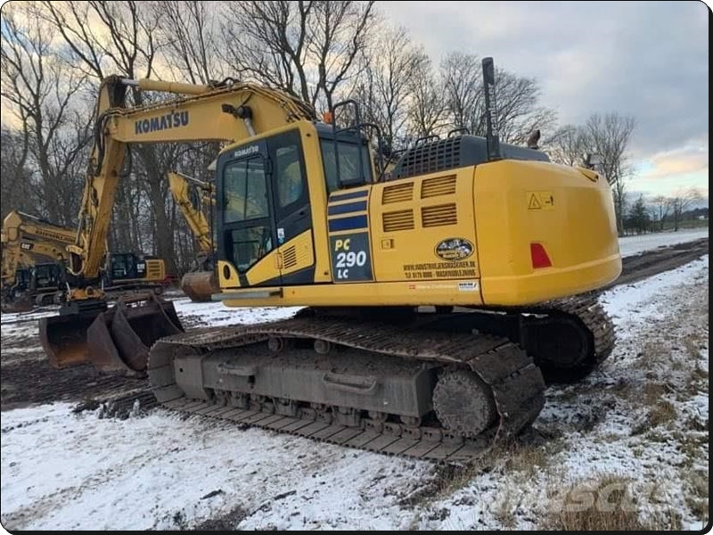 Catálogo de pecas Komatsu - PC290LC-6K - escavad. de esteira