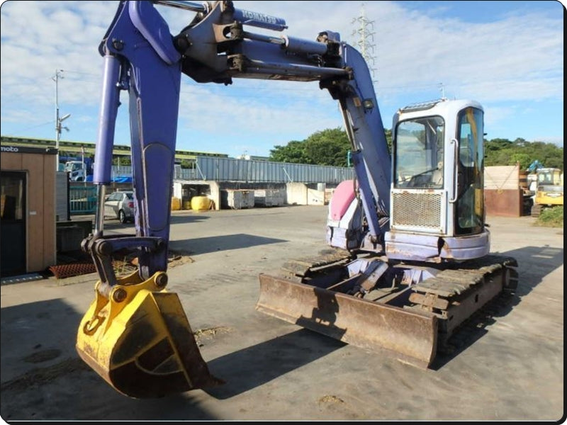 Catálogo de pecas Komatsu - PC75UD-3 - escavad. de esteira