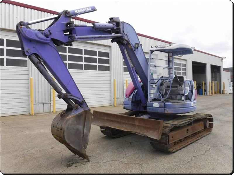 Catálogo de pecas Komatsu - PC75UU-2E - escavad. de esteira