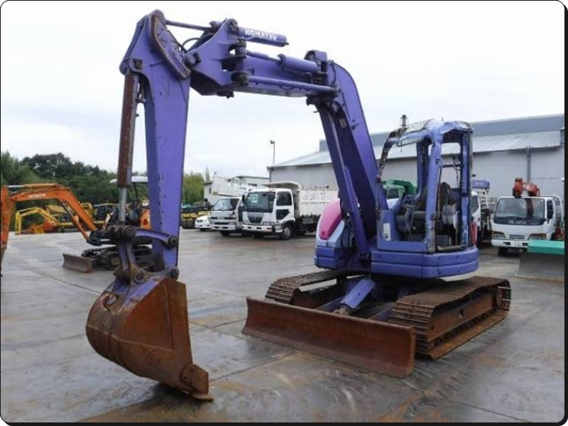 Catálogo de pecas Komatsu - PC75UU-3 - escavad. de esteira