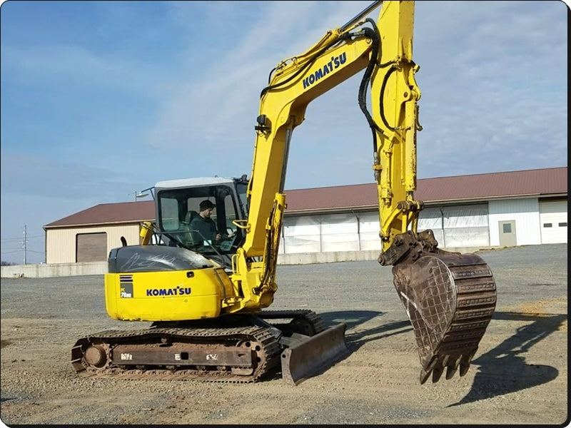 Catálogo de pecas Komatsu - PC78MR-6 - escavad. de esteira