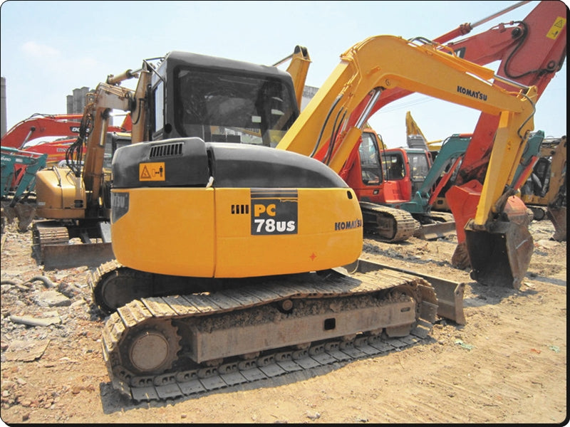 Catálogo de pecas Komatsu - PC78US-8 - escavad. de esteira