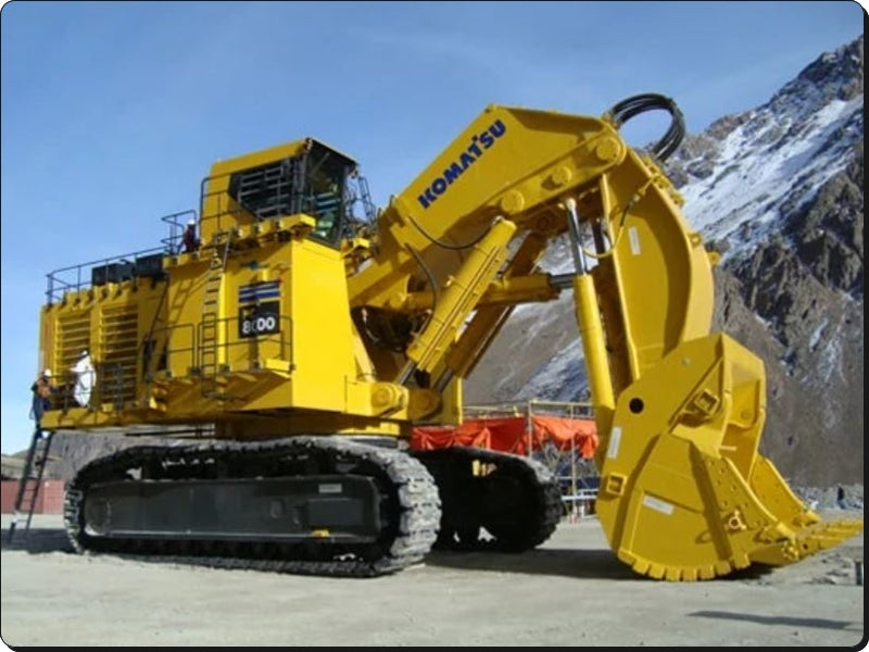 MANUAL DE SERVIÇO KOMATSU - PC8000E-6 - PÁ DE MINERAÇÃO HIDRÁULICA