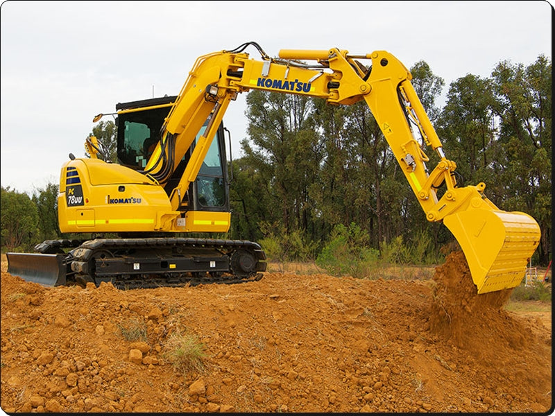 Catálogo de pecas Komatsu - PC78UU-8 - escavad. de esteira