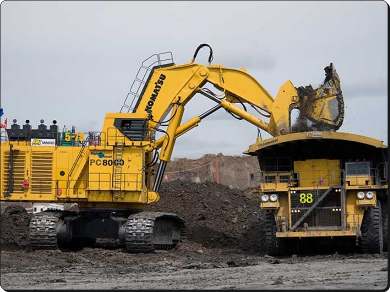 Catálogo de pecas Komatsu - PC8000-1E - escavad. de esteira