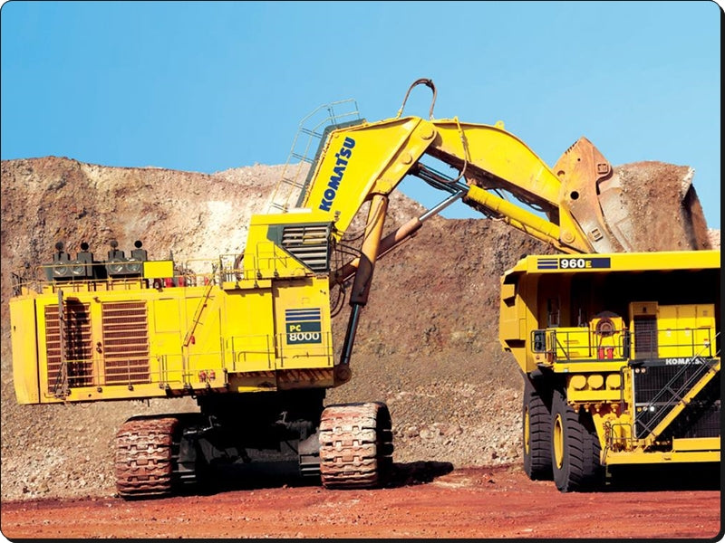 Catálogo de pecas Komatsu - PC8000-6E - escavad. de esteira