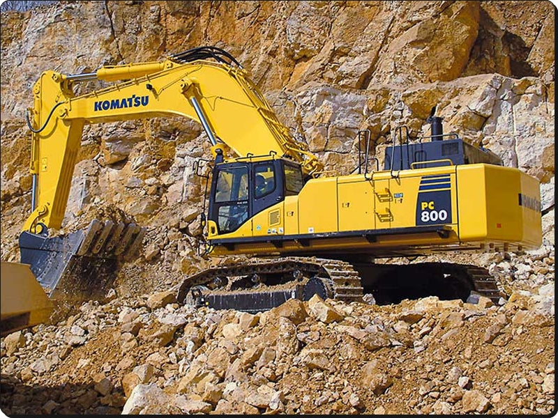 Catálogo de pecas Komatsu - PC800-6 - escavad. de esteira