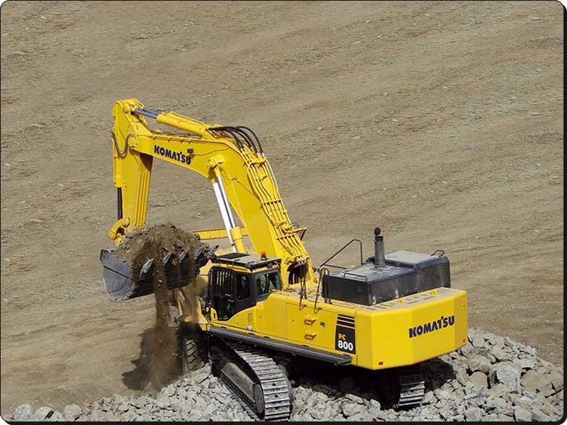 Catálogo de pecas Komatsu - PC800-6-AM - escavad. de esteira