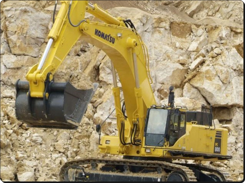 Catálogo de pecas Komatsu - PC800-7 - escavad. de esteira