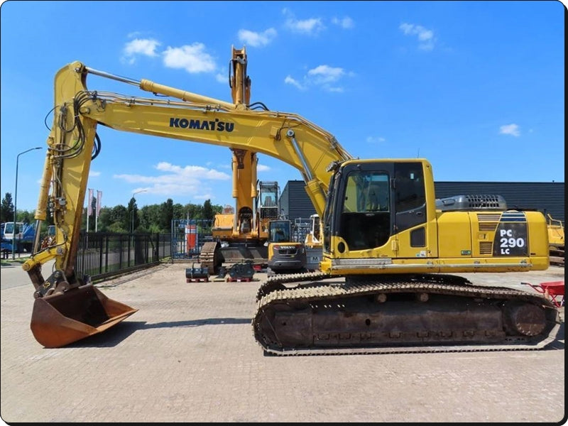 Catálogo de pecas Komatsu - PC290LC-8 - escavad. de esteira