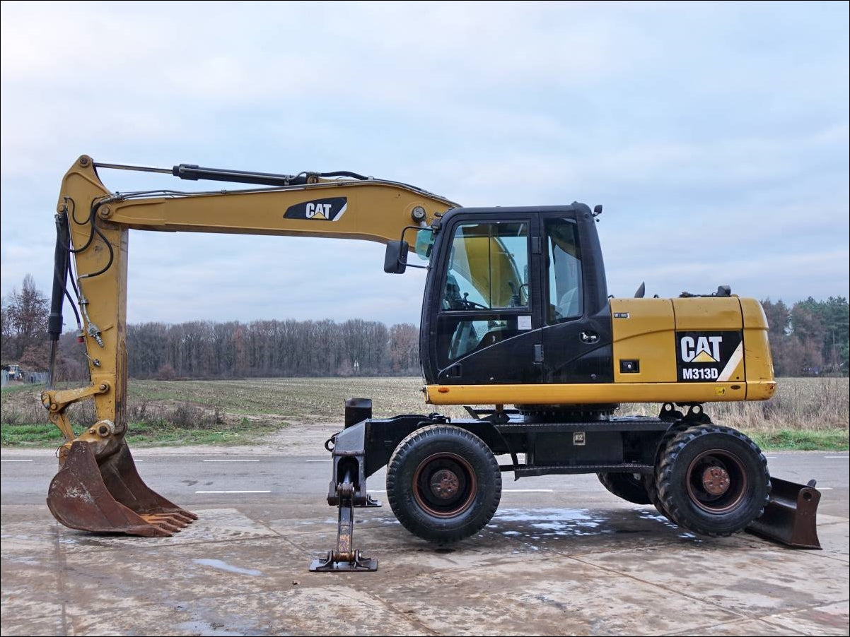 Manual de Serviço CATERPILLAR - M313D - Escavadeira De Rodas (Inglês) PDF