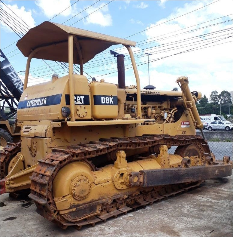 CATALOGO DE PEÇAS CATERPILLAR - D8K - TRATOR DE ESTEIRA EM PDF