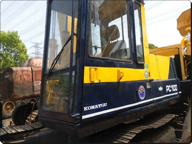 MANUAL DE SERVIÇO KOMATSU - PC100-1\PC100LC-1 - EXCAVADOR HIDRAULICO