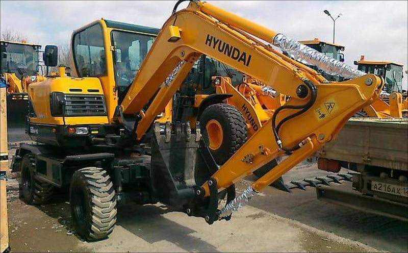 Manual De Serviço HYUNDAI - R60W-9S - Excavador De Rodas