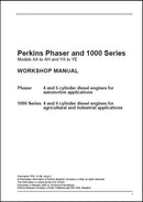 Manual De Serviço JCB - Perkins Phaser and 1000 Series