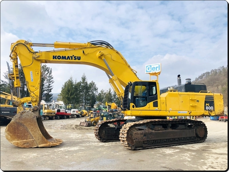 Catálogo de pecas Komatsu - PC800-8 - escavad. de esteira