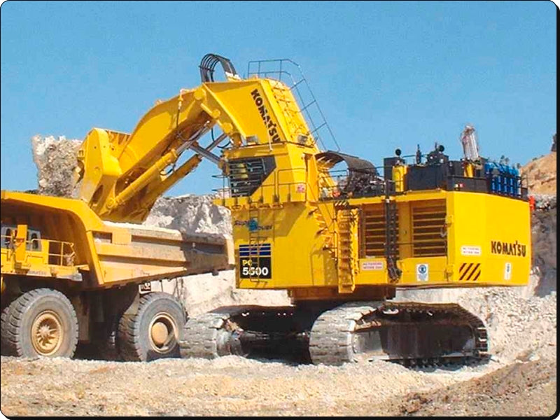 MANUAL DE SERVIÇO KOMATSU - PC5500-6 S.15011 - PÁ DE MINERAÇÃO HIDRÁULICA