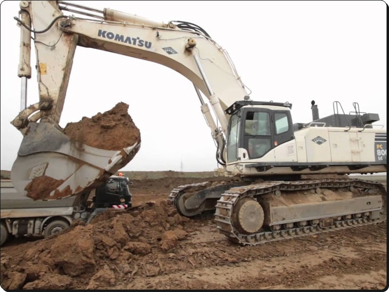Catálogo de pecas Komatsu - PC800LC-8K - escavad. de esteira