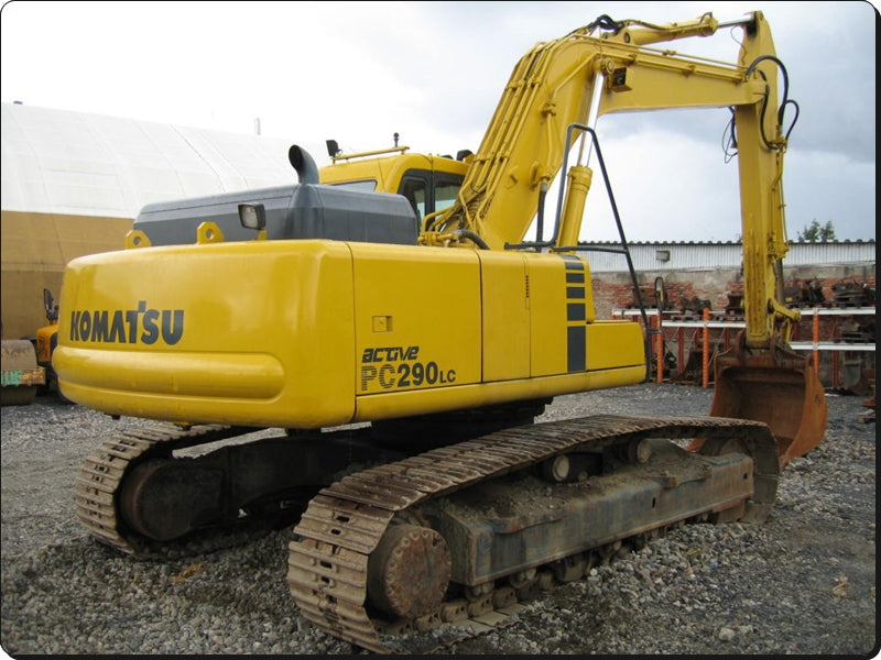 Catálogo de pecas Komatsu - PC290LC-8K - escavad. de esteira