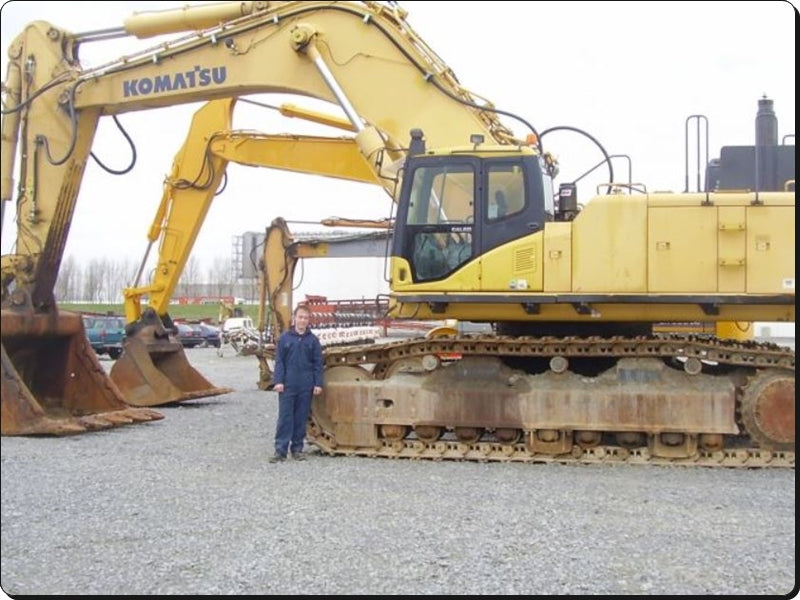 Catálogo de pecas Komatsu -PC800LC-8R1 - escavad. de esteira