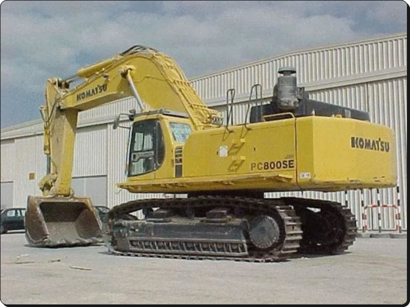 Catálogo de pecas Komatsu - PC800SE-6 - escavad. de esteira