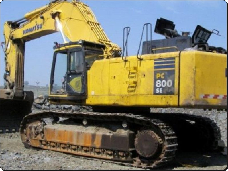 Catálogo de pecas Komatsu - PC800SE-7 - escavad. de esteira