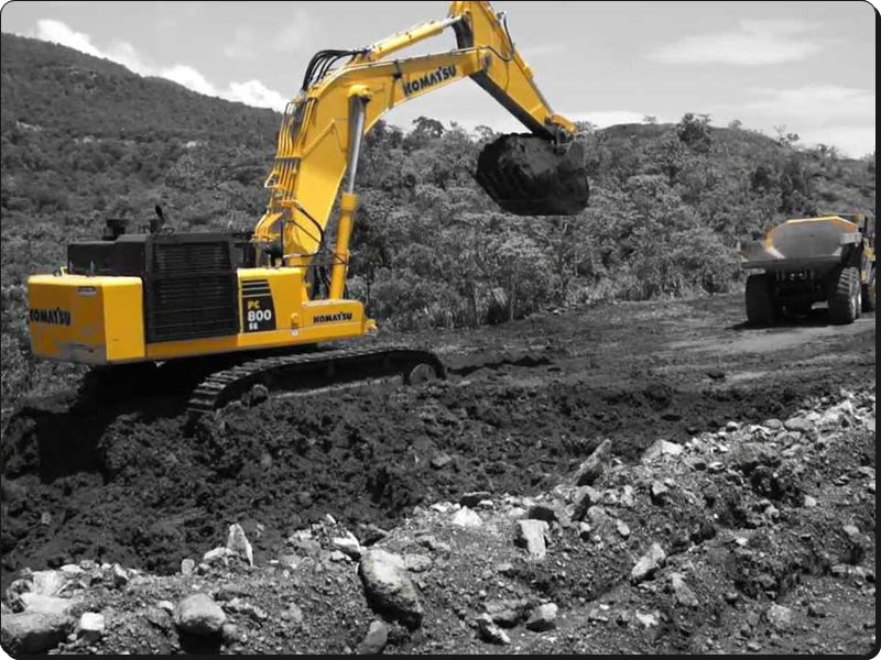 Catálogo de pecas Komatsu - PC800SE-8 - escavad. de esteira