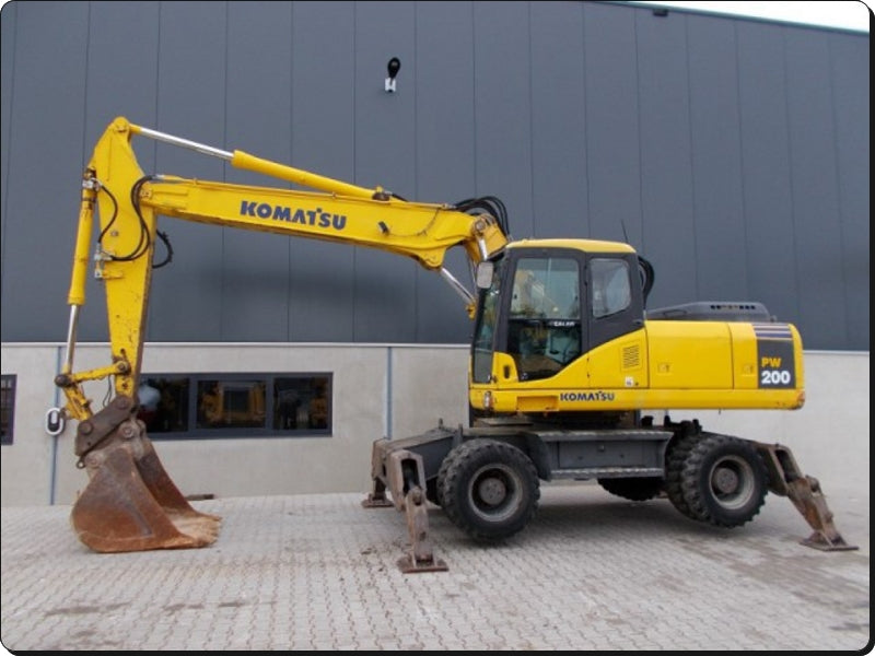 MANUAL DE SERVIÇO KOMATSU - PW200-7K\PW220-7K - EXCAVADOR HIDRAULICO