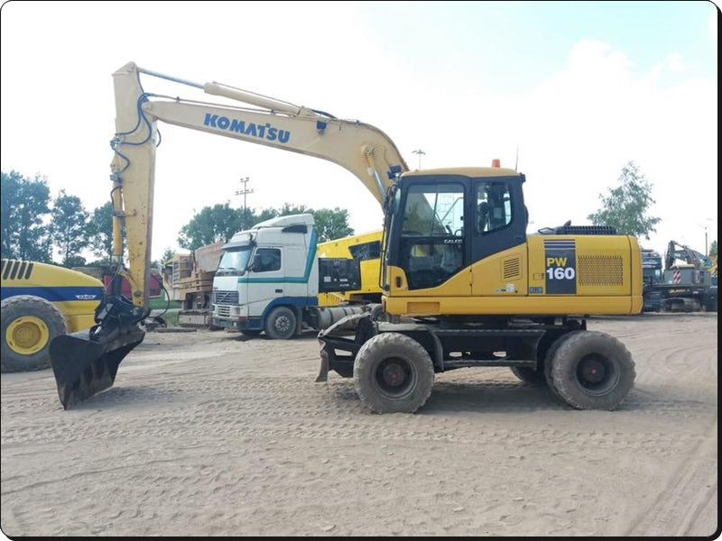 MANUAL DE SERVIÇO KOMATSU - PW160-7K - EXCAVADOR HIDRAULICO