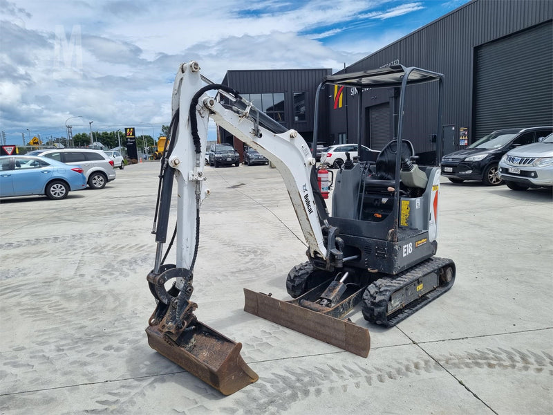 CATÁLOGO DE PEÇAS BOBCAT - E18Z - MINI ESCAVADEIRA