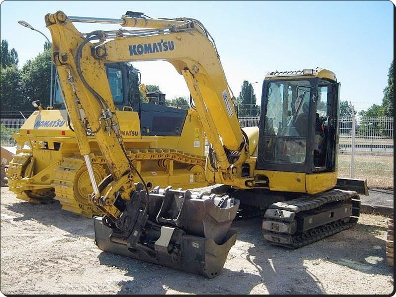 Catálogo de pecas Komatsu - PC80LC-3 - escavad. de esteira