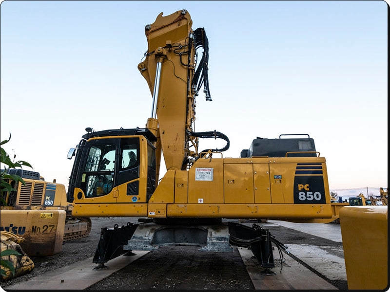 Catálogo de pecas Komatsu - PC850-8 - escavad. de esteira