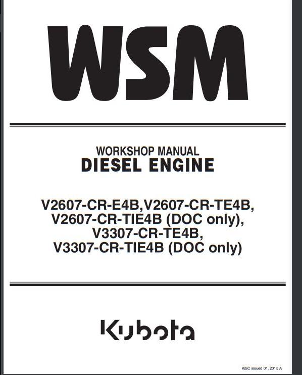 Manual De Serviço HYUNDAI - KUBOTA V3307 - Motor Diesel