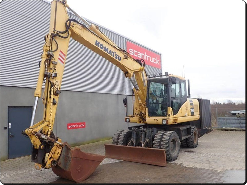 MANUAL DE SERVIÇO KOMATSU - PW160-7H - EXCAVADOR HIDRAULICO