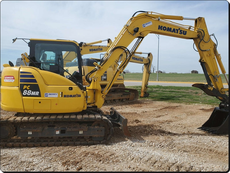 Catálogo de pecas Komatsu - PC88MR-8 - escavad. de esteira