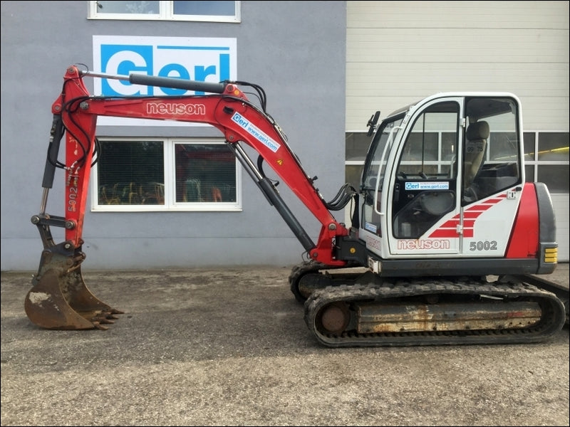 Catalogo De Peças WACKER NEUSON - 5002 RD - Escavadeira - INGLES