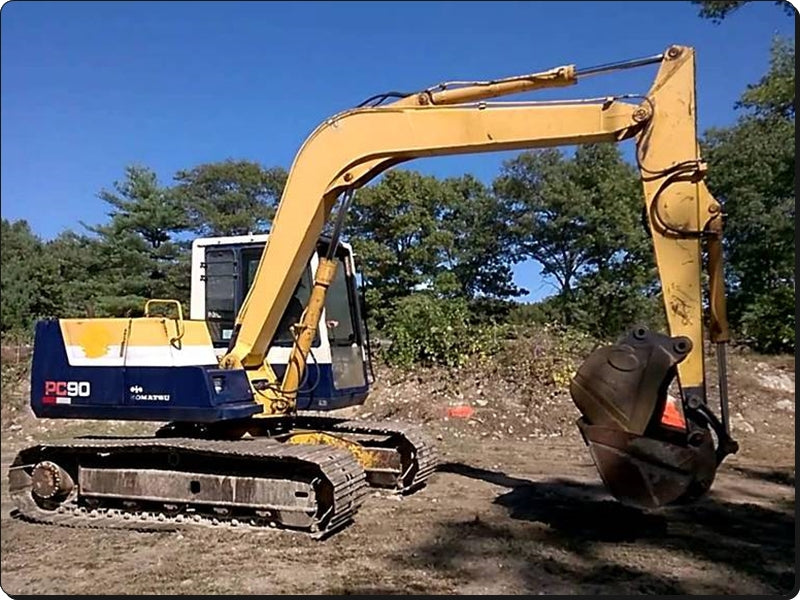 Catálogo de pecas Komatsu - PC90-1 - escavad. de esteira