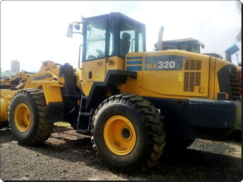 MANUAL DE SERVIÇO KOMATSU - WA320-6\WA320PZ-6 - PA CARREGADEIRA