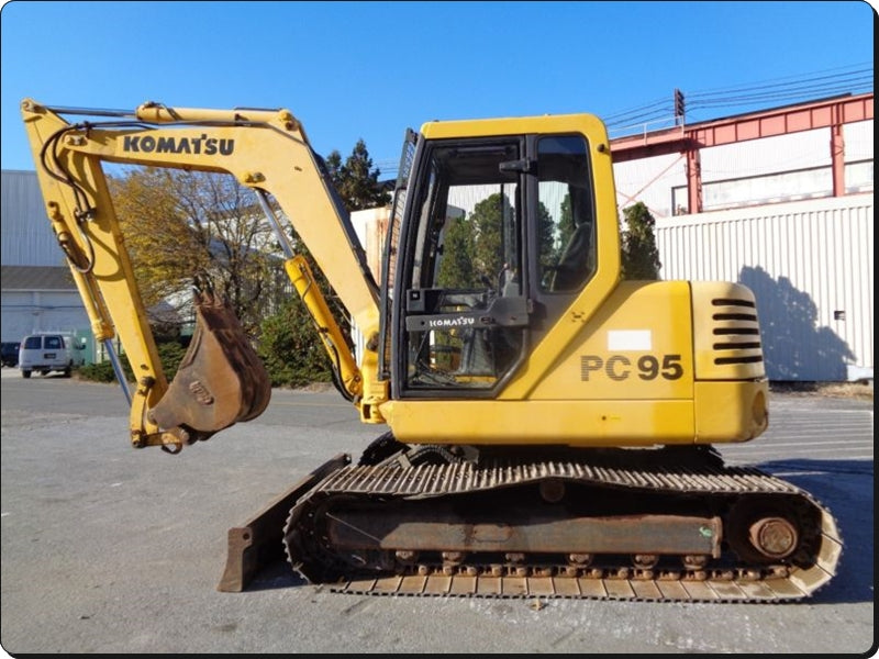 Catálogo de pecas Komatsu - PC95-1 - escavad. de esteira