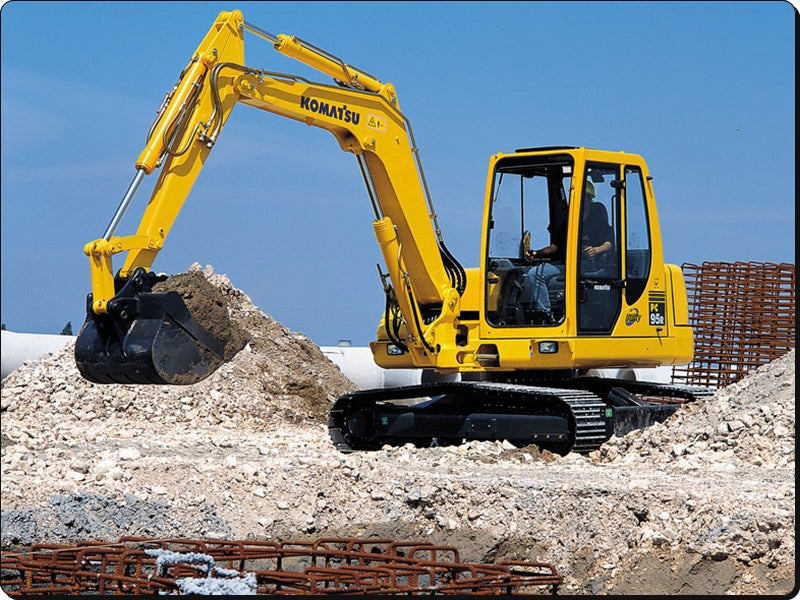 Catálogo de pecas Komatsu - PC95R-2 - escavad. de esteira