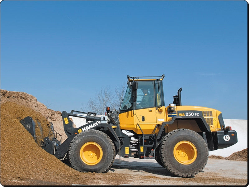MANUAL DE SERVIÇO KOMATSU - WA250PZ-5 - PA CARREGADEIRA
