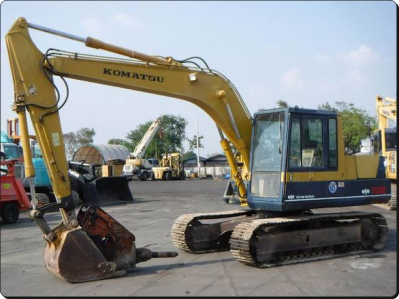 Catálogo de pecas Komatsu - PF5LC-1 - escavad. de esteira