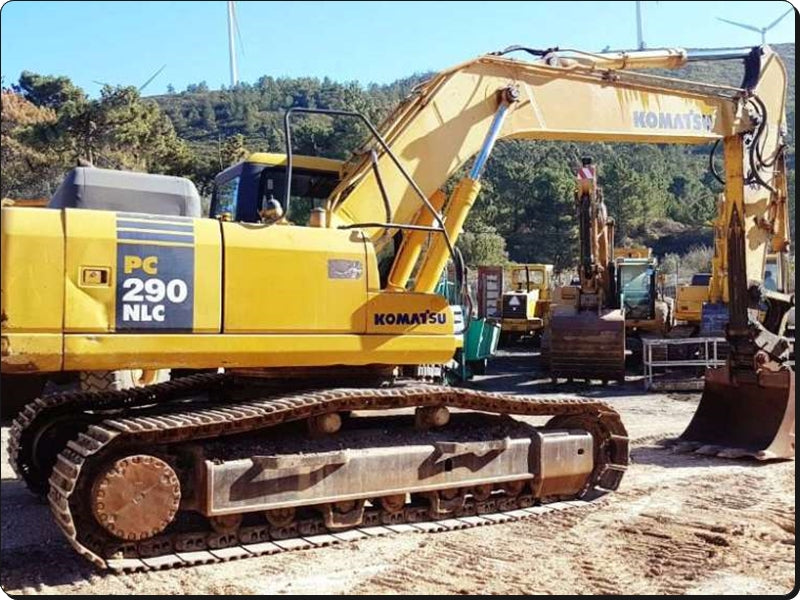 Catálogo de pecas Komatsu -PC290NLC-6K - escavad. de esteira